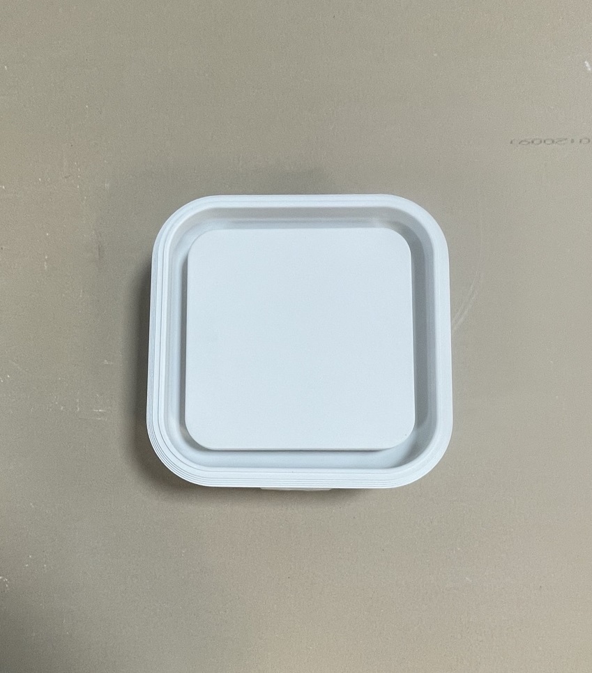 Диффузор под покраску скрытого монтажа SECRET SOFT FRAME D160мм